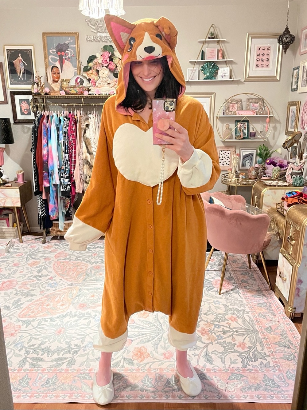 Cute Corgi Kigurimi / Onsie Costume - One Size